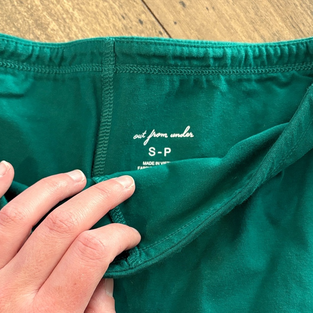 Urban Outfitters green and Yellow Mini Skirt - Picture 2 of 4